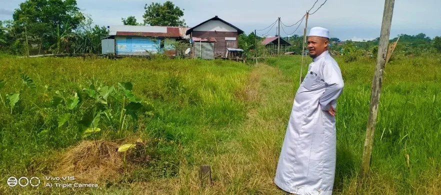 Pembangunan Jembatan Ulin Gg.Habibah RT.09 Sumber Dana ADD Tahap 3 Tahun 2024