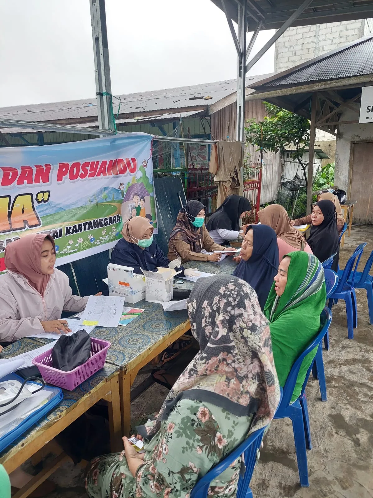 Posyandu Lansia dan Posbindu Desa Bakungan Gelar Pemeriksaan Kesehatan Rutin untuk Warga Desa