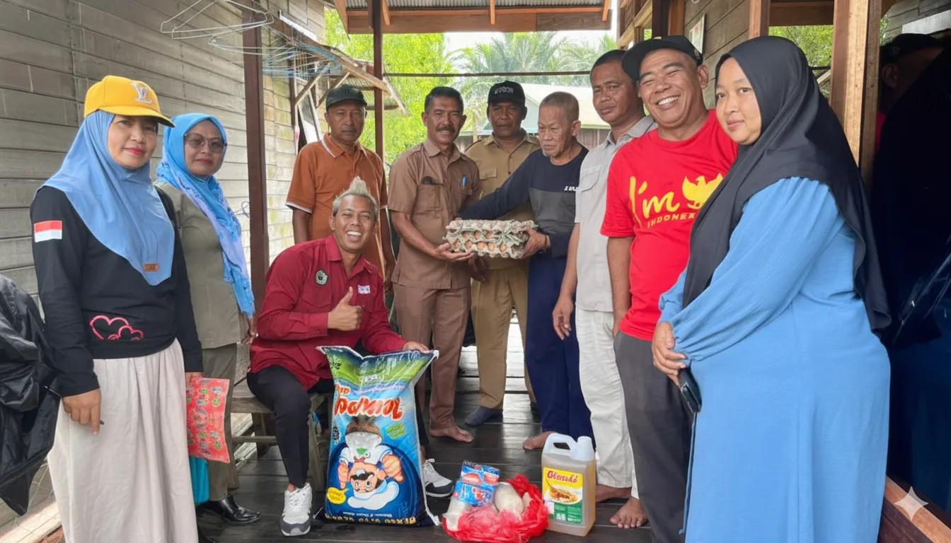 Pemerintah Desa Salurkan Bantuan Sembako dan Kursi Roda kepada Lansia, Disabilitas, dan Warga Sakit Menahun
