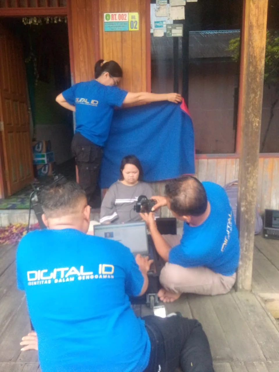Proses Rekaman KTP Door to Door