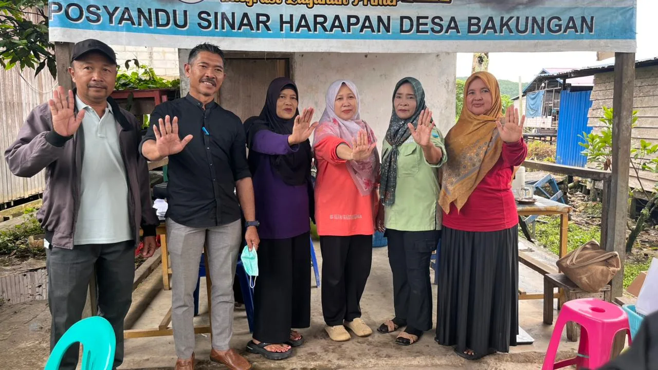 Posyandu 6 SPM Sinar Harapan Desa Bakungan