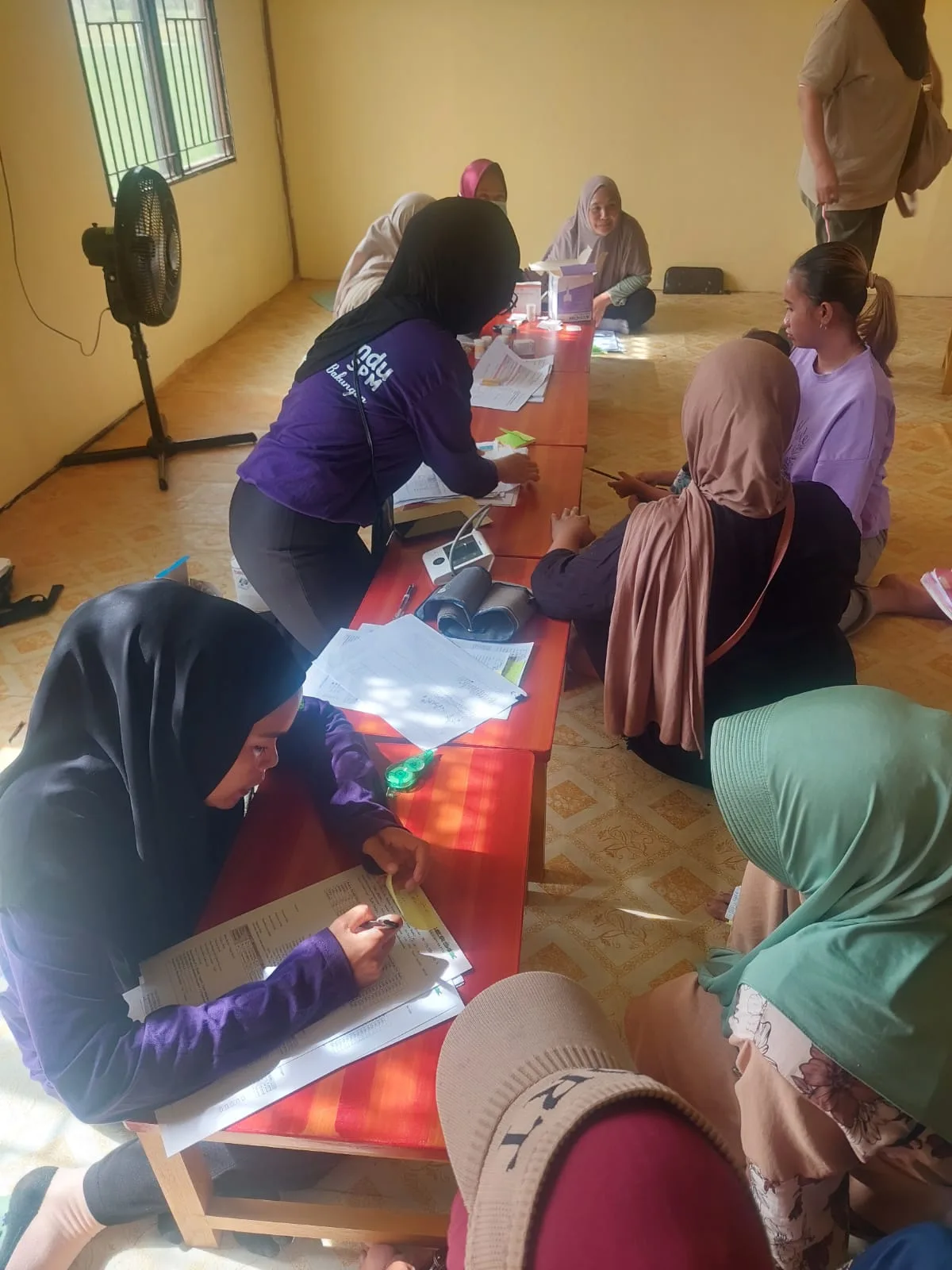 Kegiatan Posyandu Jambu Agung Desa Bakungan Berjalan Lancar Dan Antusias