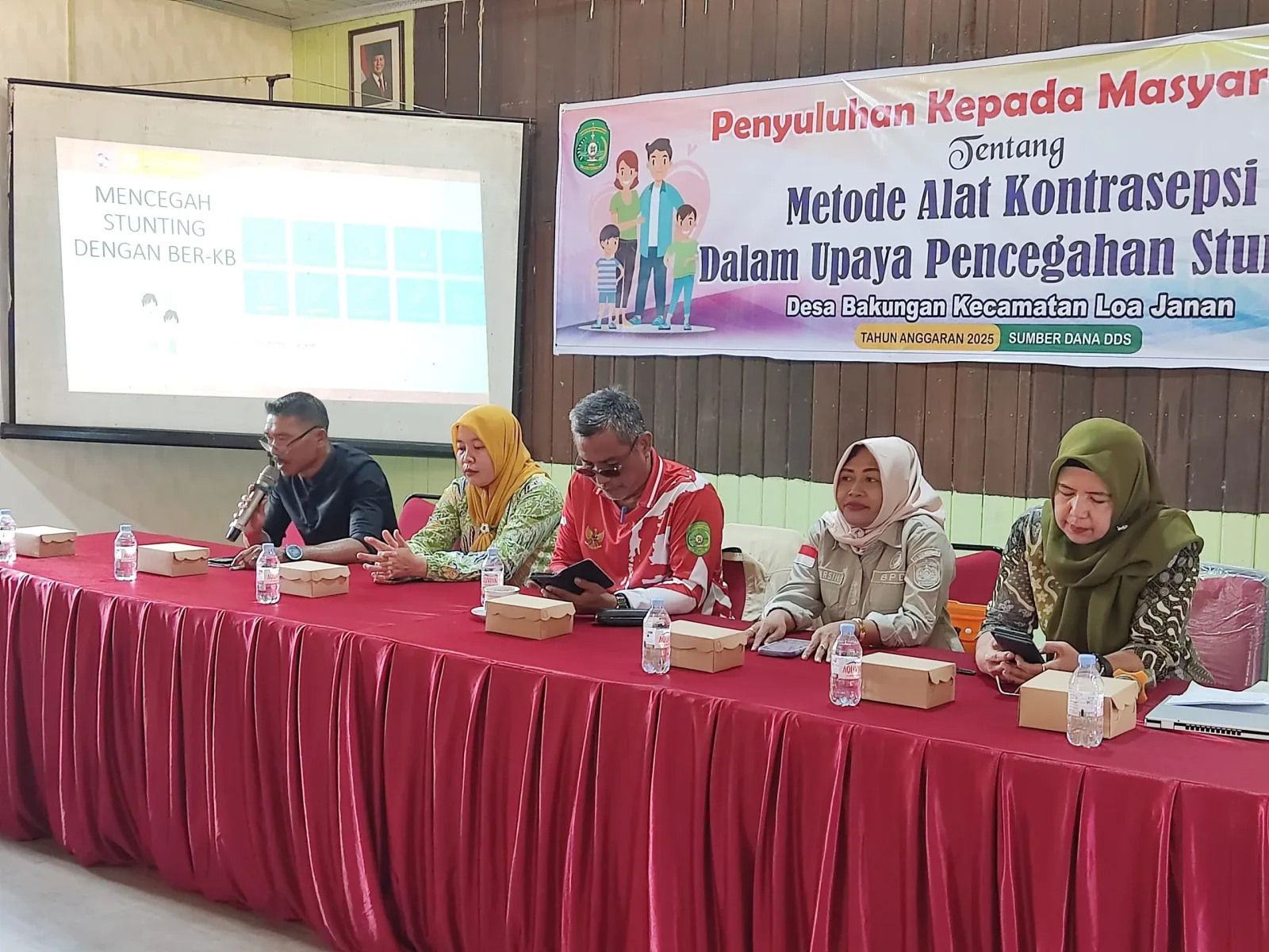 Penyuluhan Metode Alat Kontrasepsi sebagai Upaya Pencegahan Stunting Digelar di Desa Bakungan