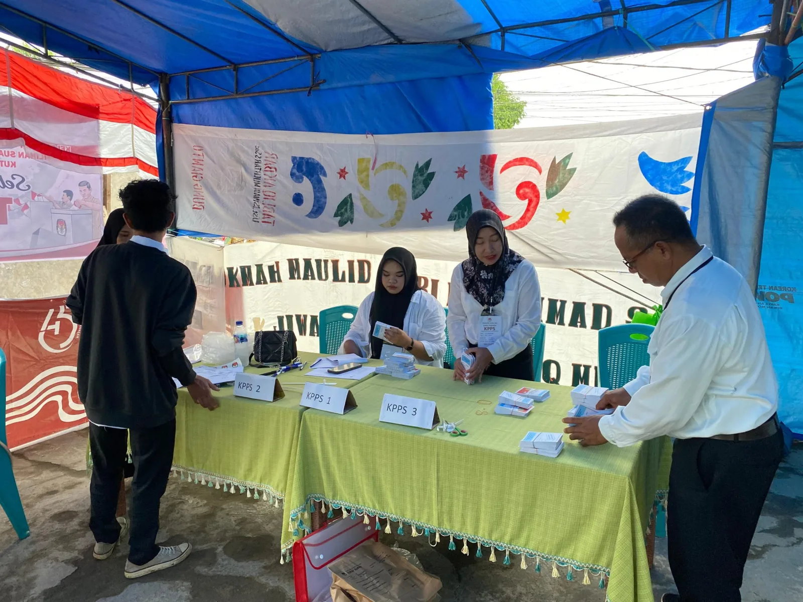 Pemungutan Suara Ulang (PSU) Bupati dan Wakil Bupati Kukar 2025 di Desa Bakungan