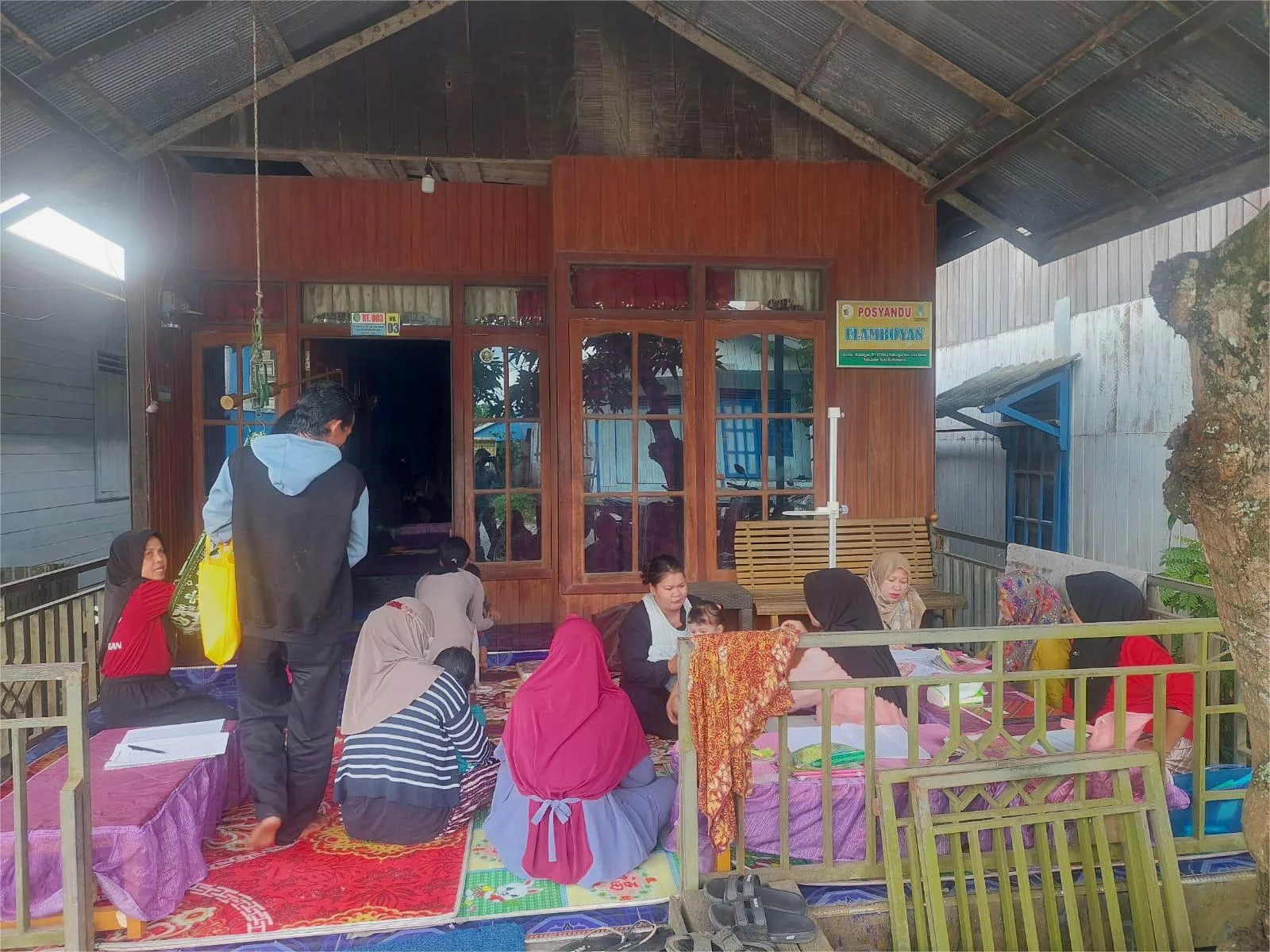 Posyandu Balita Flamboyan Desa Bakungan, Menjaga Tumbuh Kembang Anak-anak dengan Pemantauan Gizi dan Kesehatan Rutin Setiap Bulan.