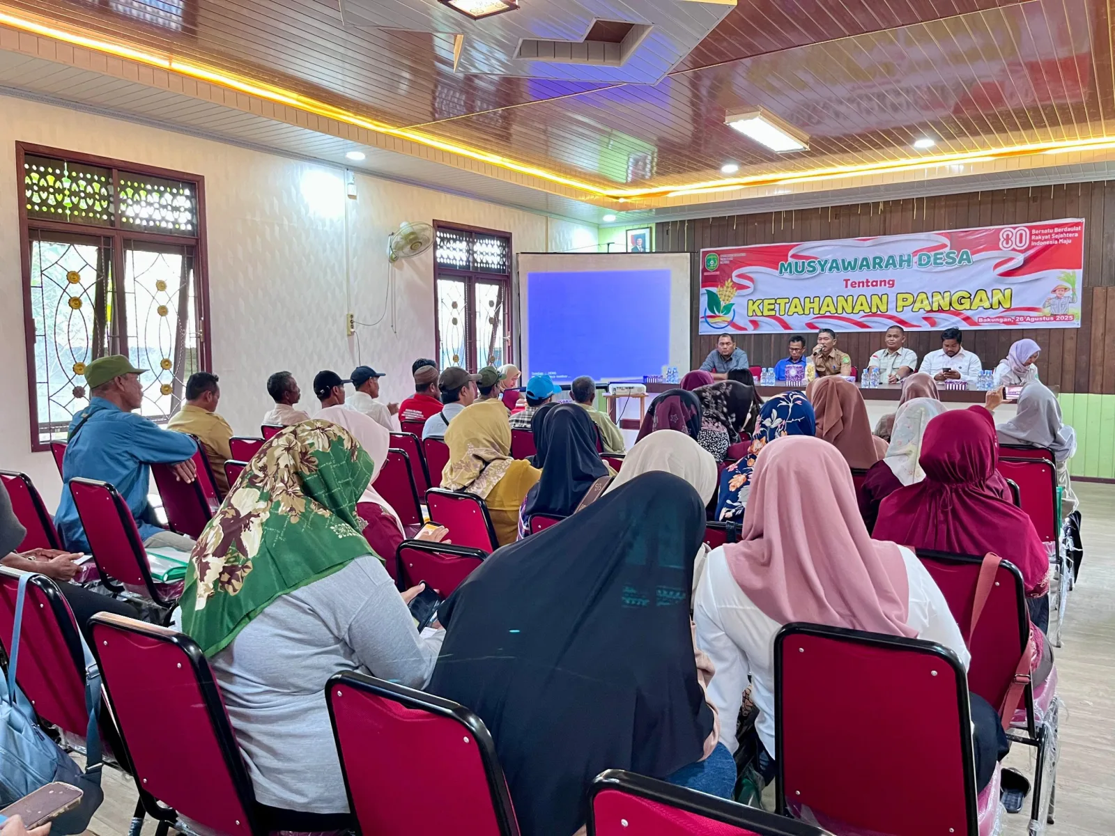 Musyawarah Desa tentang Ketahanan Pangan