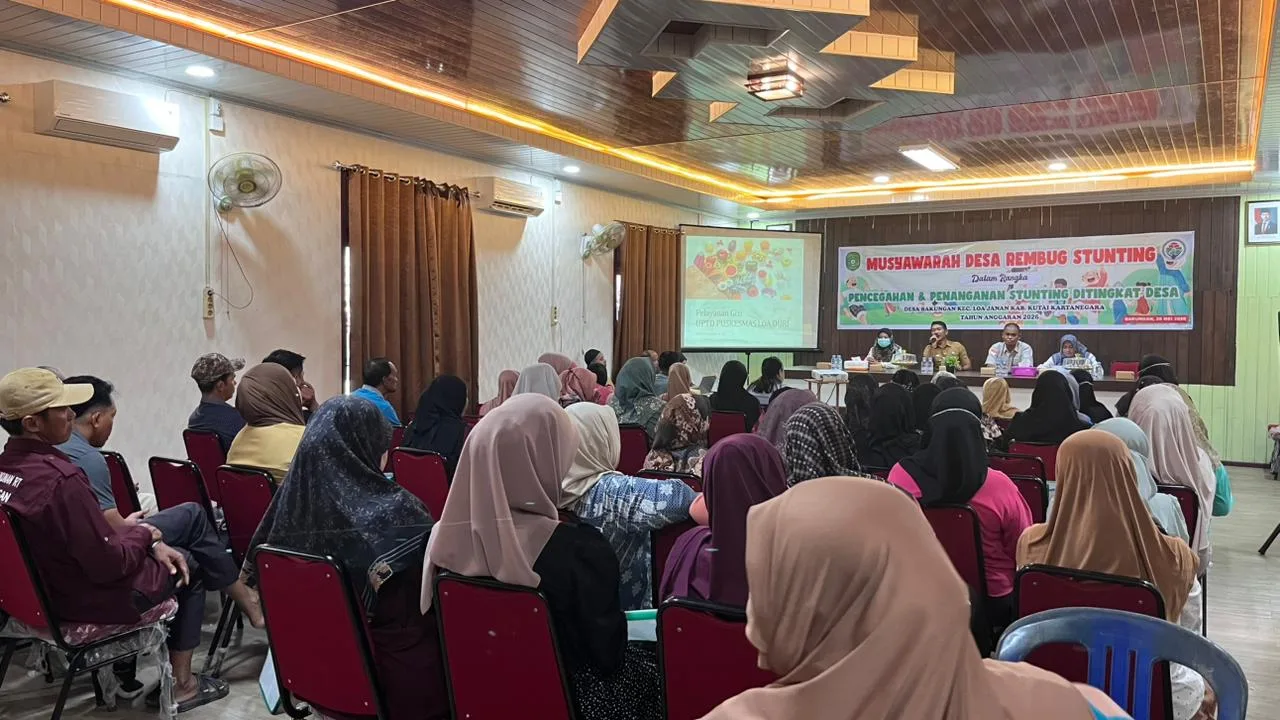 Musyawarah Rembug Stunting Desa Dalam Rangka Pencegahan dan Penanganan Stunting ditingkat Desa