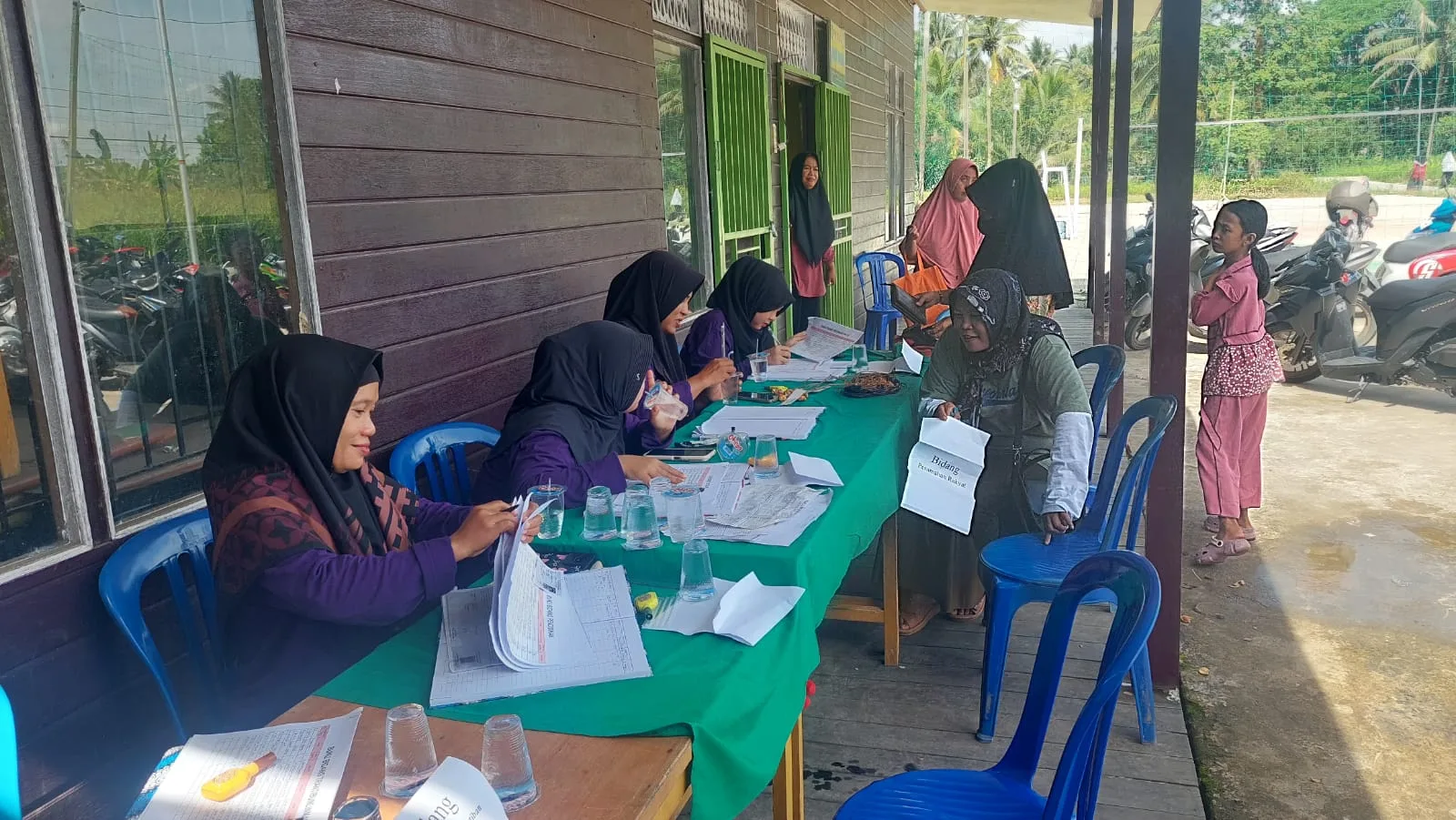 Kegiatan Posyandu 6 SPM Jambu Agung Desa Bakungan Berjalan Lancar