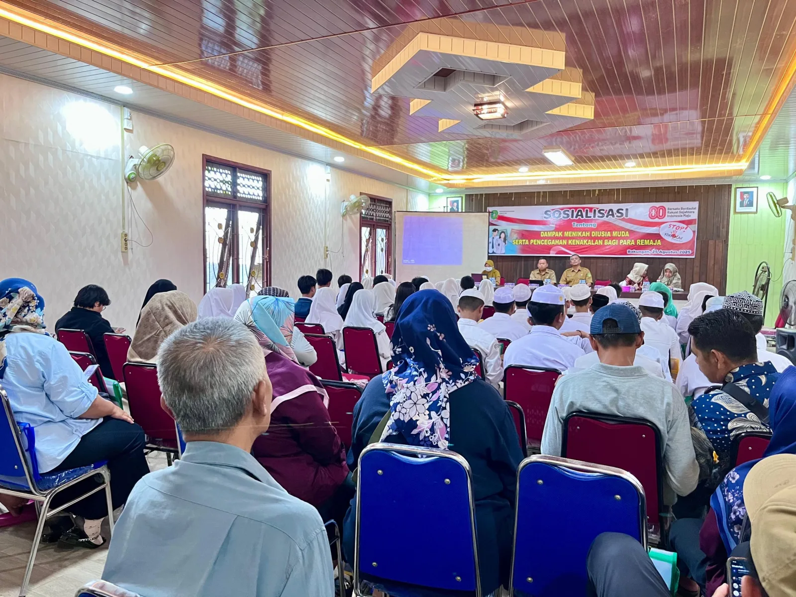 Sosialisasi Tentang Dampak Menikah Diusia Muda Serta Pencegahan Kenakalan Bagi Para Remaja