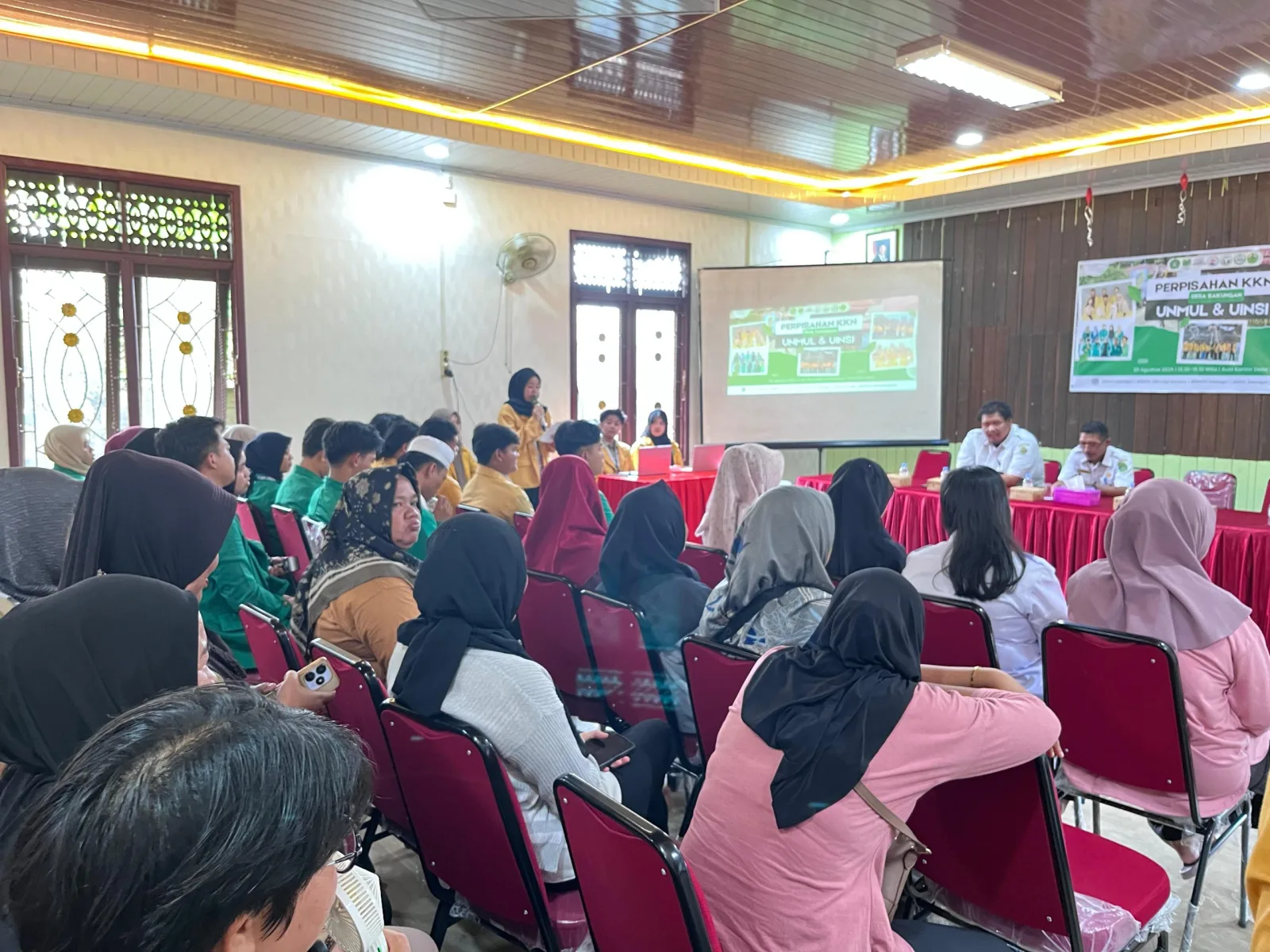 Perpisahan Mahasiswa/i KKN UNMUL & UINSI