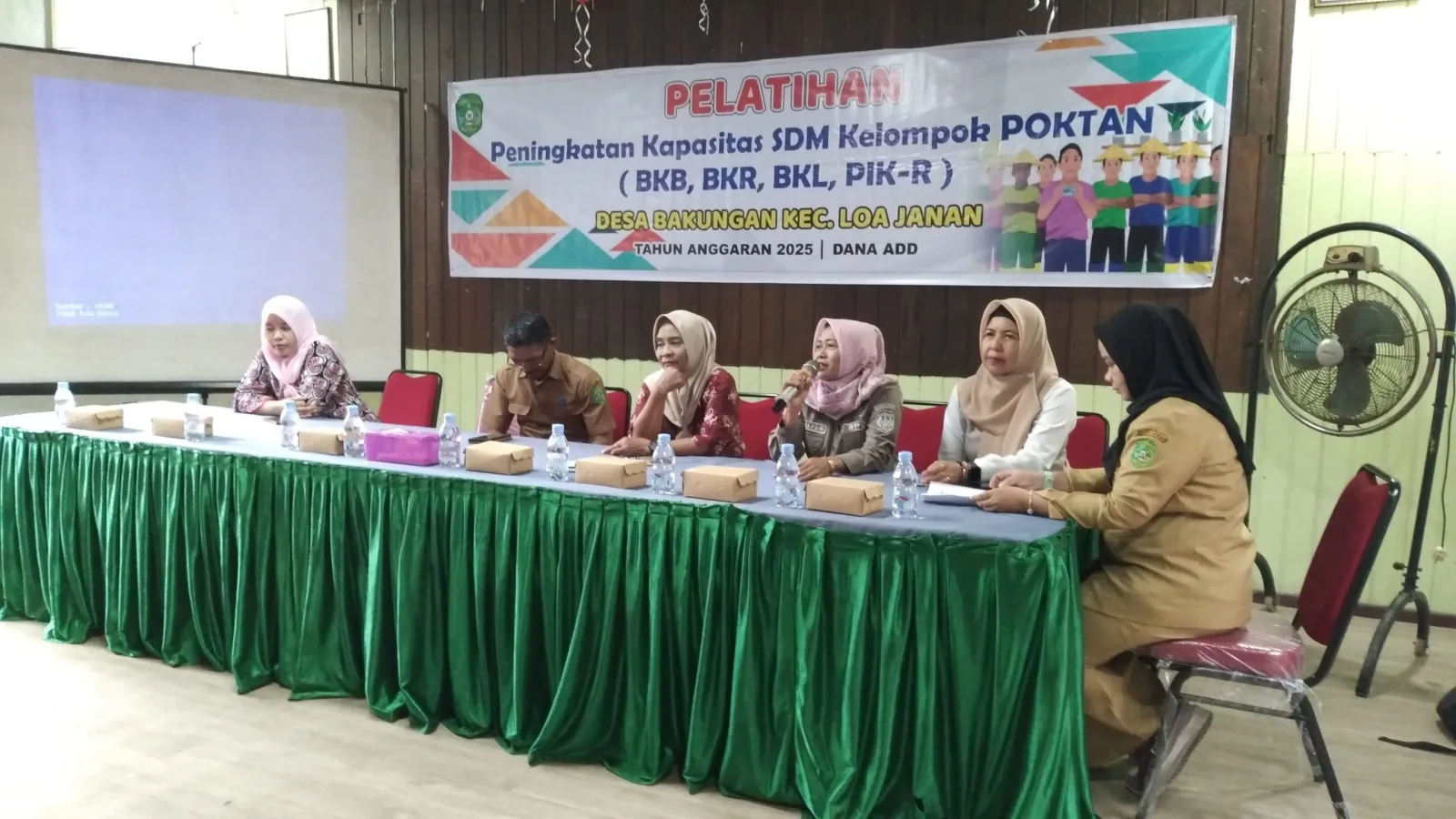 Pelatihan Peningkatan Kapasitas SDM Kelompok POKTAN (BKB,BKR,BKL,PIK-R)