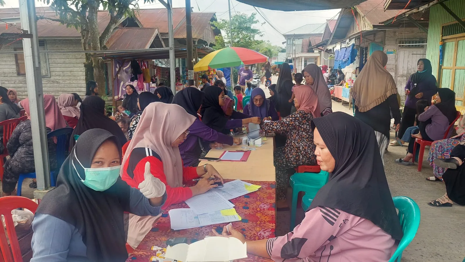 Kegiatan Posyandu Sinar Harapan Berjalan Lancar