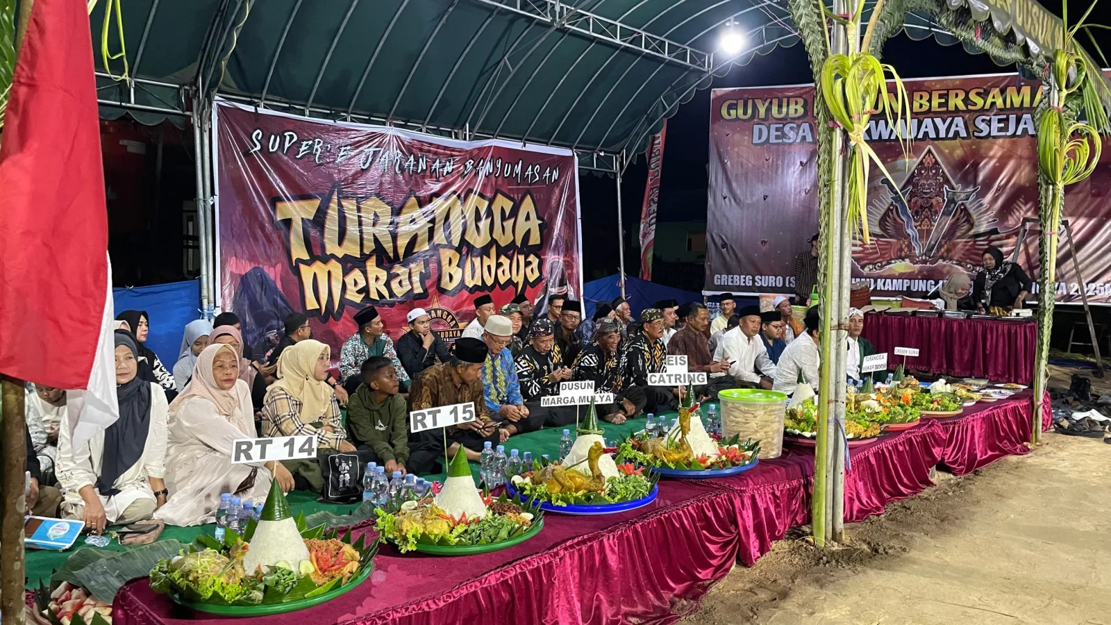 Syukuran Grebek Suro (Sedekah Bumi) 2025, Wujud Syukur dan Pelestarian Kearifan Lokal Budaya di Desa Purwajaya