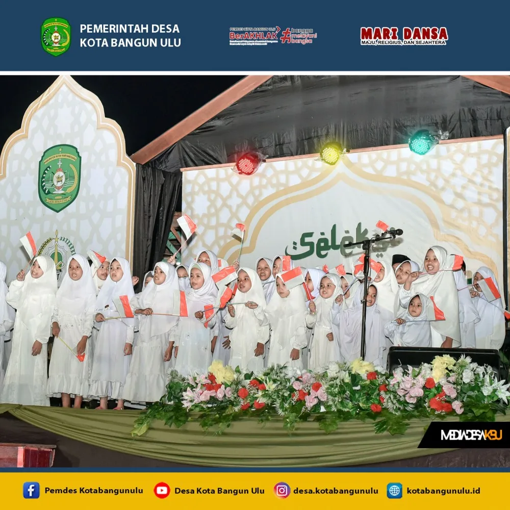 PEMERINTAH DESA KOTA BANGUN ULU GELAR SELEKSI TILAWATIL QUR’AN (STQ) TAHUN 2024
