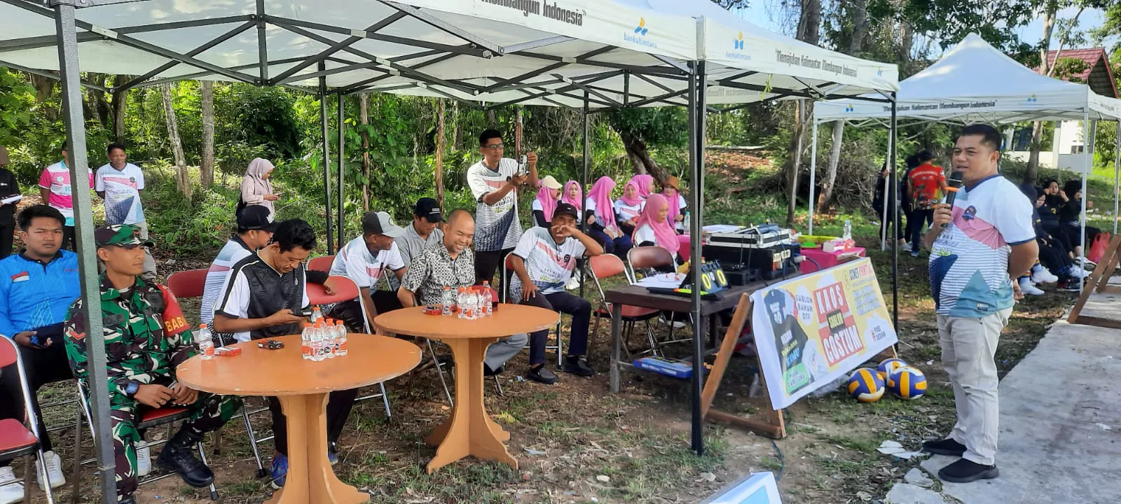 Sukses Pelaksanaan Turnamen Volley Ball Putri HUT Desa Kota Bangun Ulu Ke 213 Tahun 2024