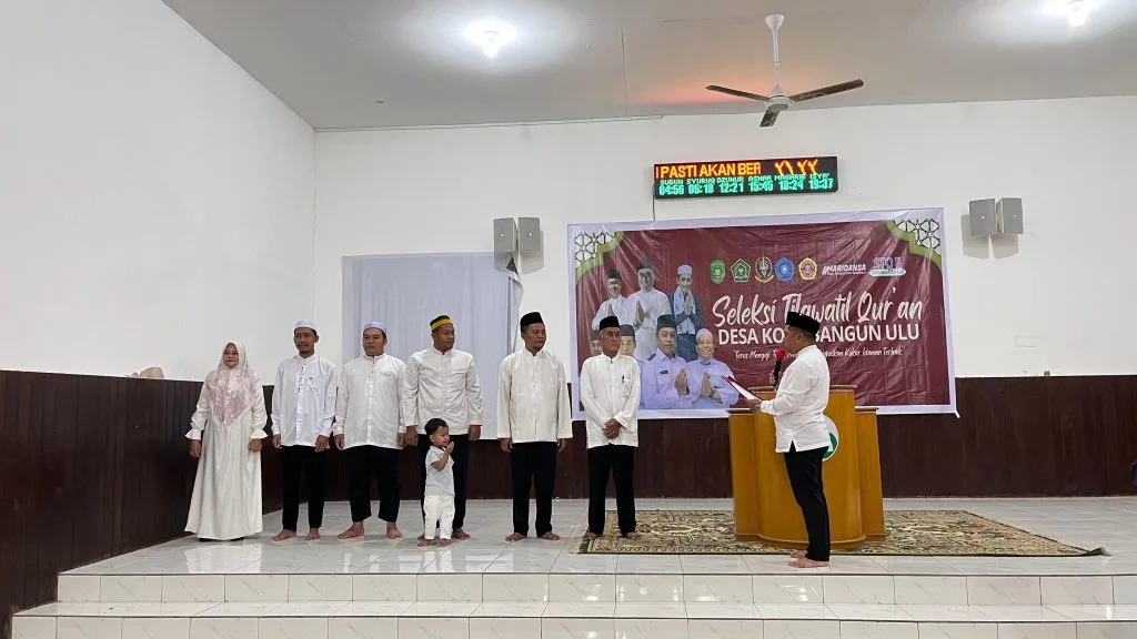 PEMBUKAAN SELEKSI TILAWATIL QUR\'AN DESA KOTA BANGUN ULU TAHUN 2025