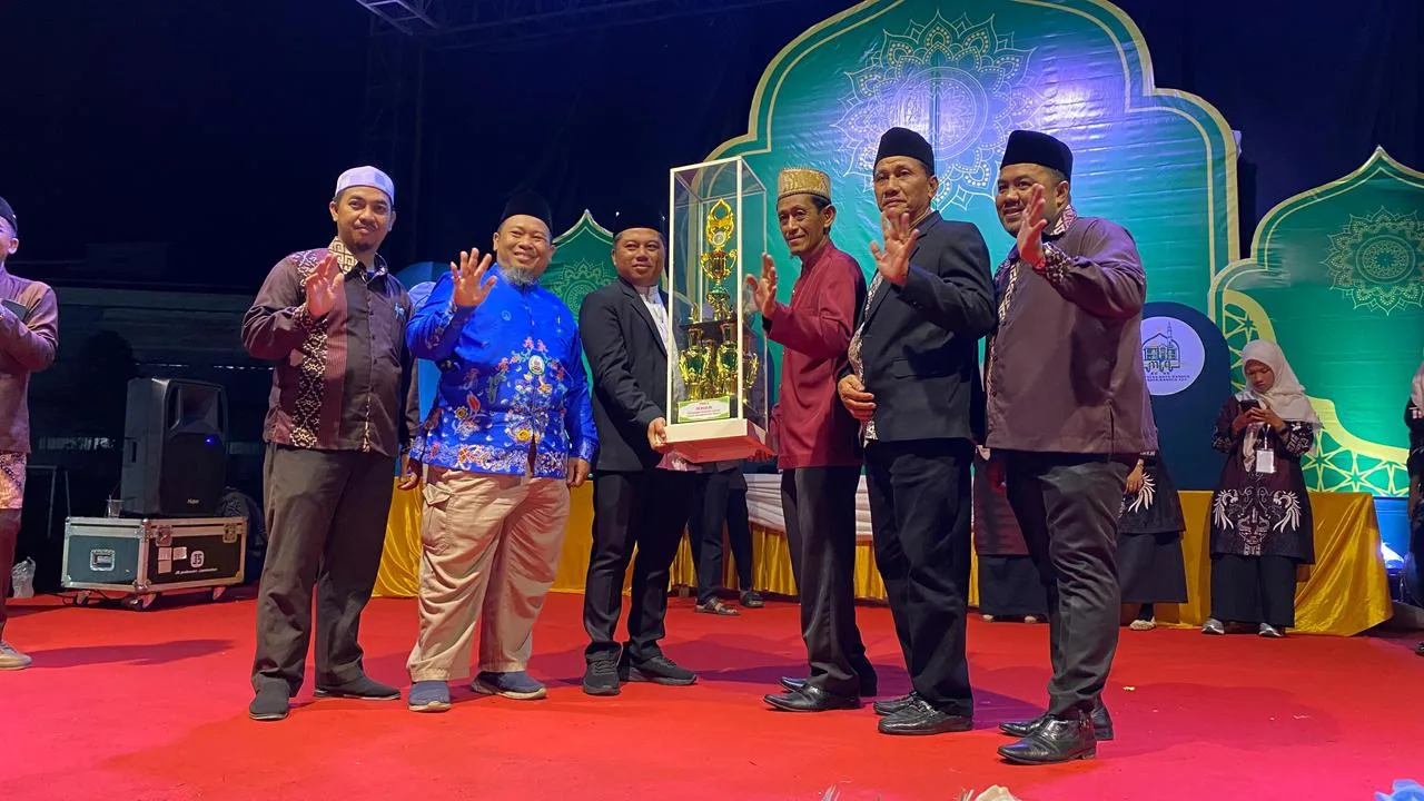 Desa Kota Bangun Ulu Raih Juara Umum MTQ ke-46 Tingkat Kecamatan Kota Bangun