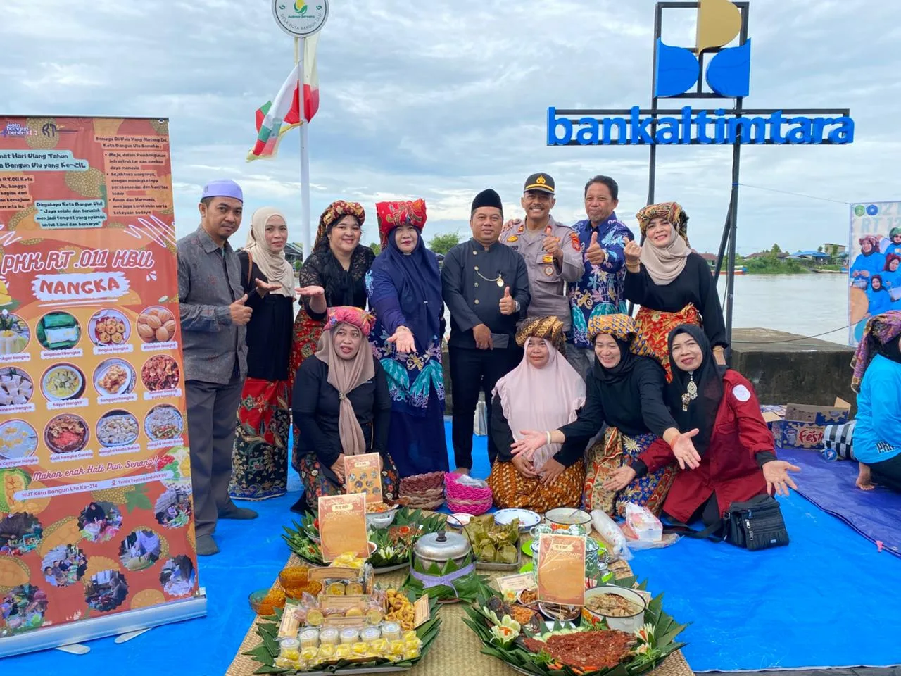 Besaprah & Lomba Memasak PKK RT Dalam Rangka HUT Desa Kota Bangun Ulu Ke-214