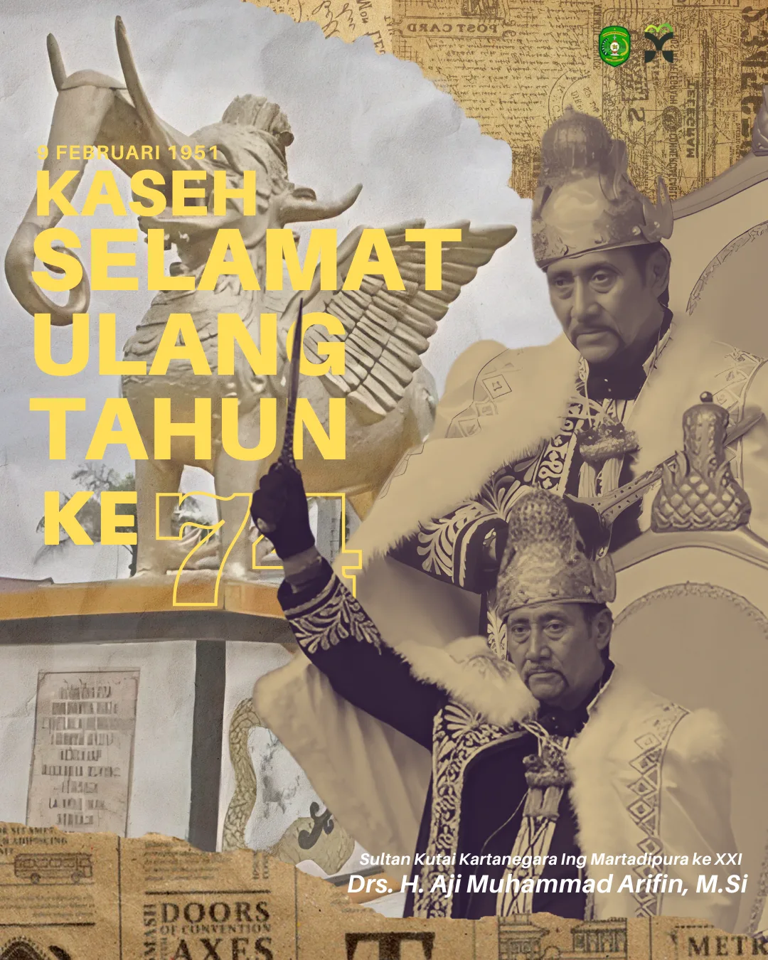 ULANG TAHUN KE-74 SULTAN KUTAI KARTANEGARA ING MARTADIPURA KE XXI
