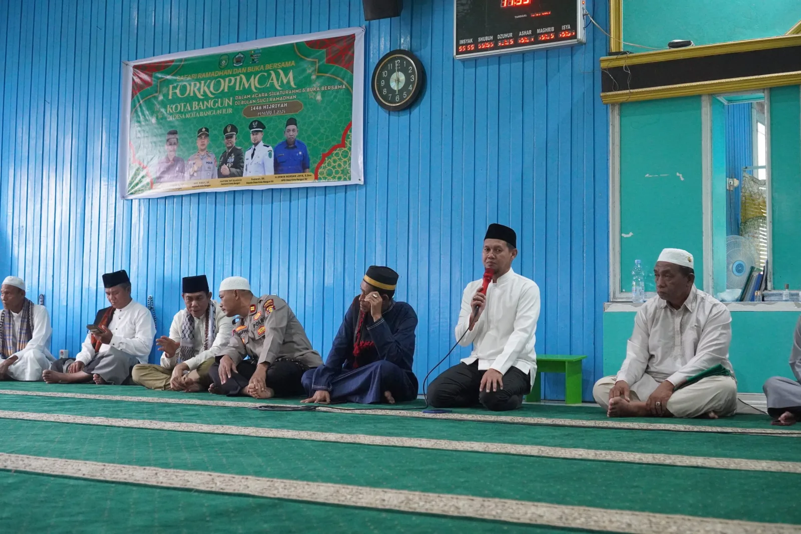 Safari Ramadhan Kecamatan Kota Bangun Yang dilaksanakan di Desa Kota Bangun Ilir