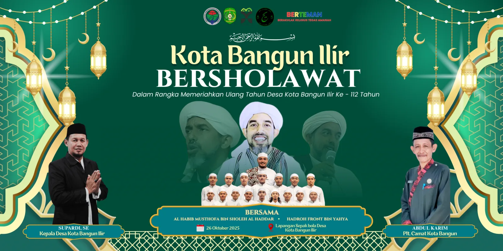 KOTA BANGUN ILIR BERSHOLAWAT