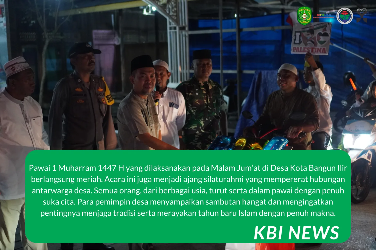 PAWAI 1 MUHARRAM 1447 H DI DESA KOTA BANGUN ILIR