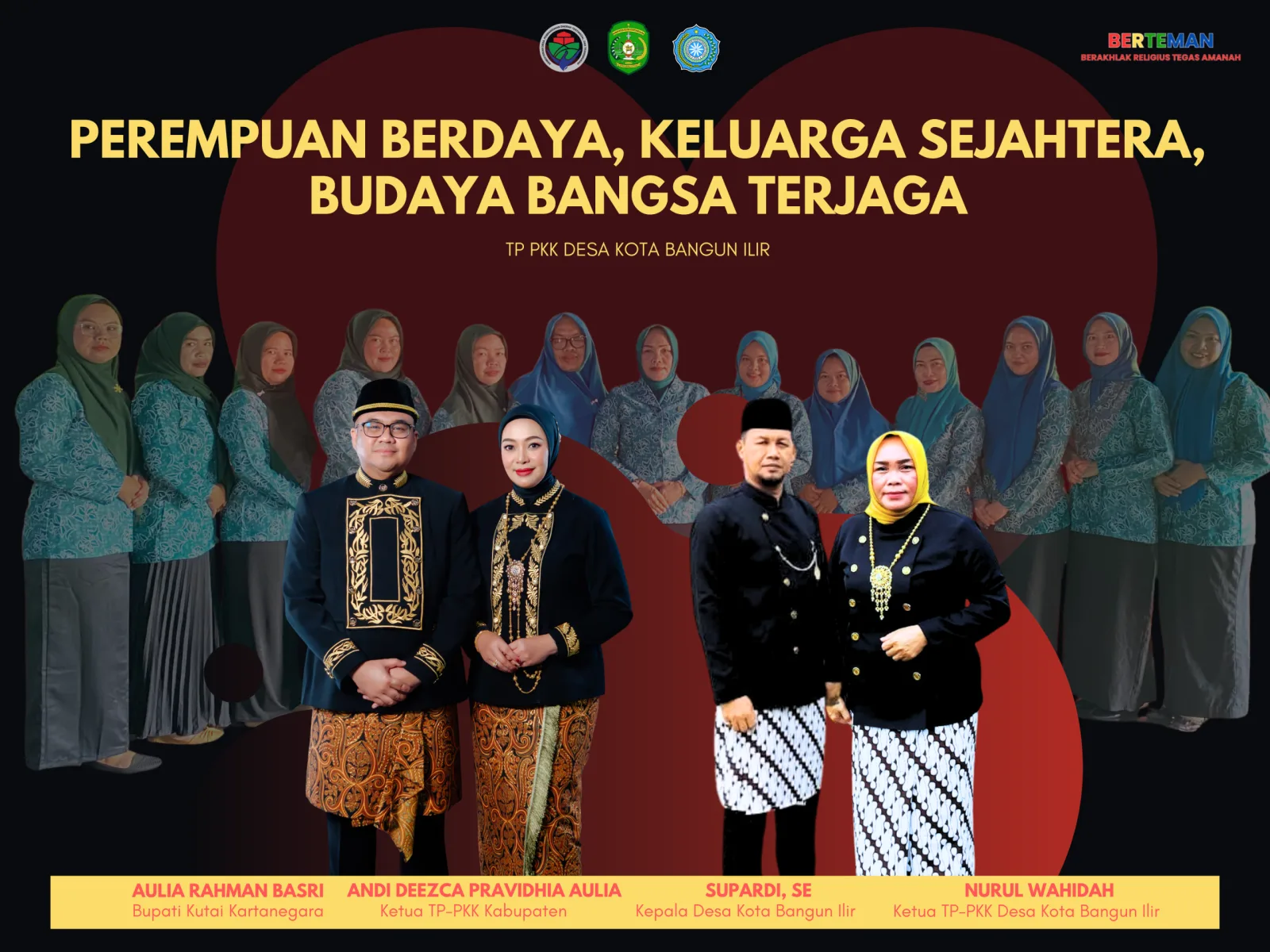 DALAM RANGKA MENYAMBUT HARI IBU PKK DESA KOTA BANGUN ILIR