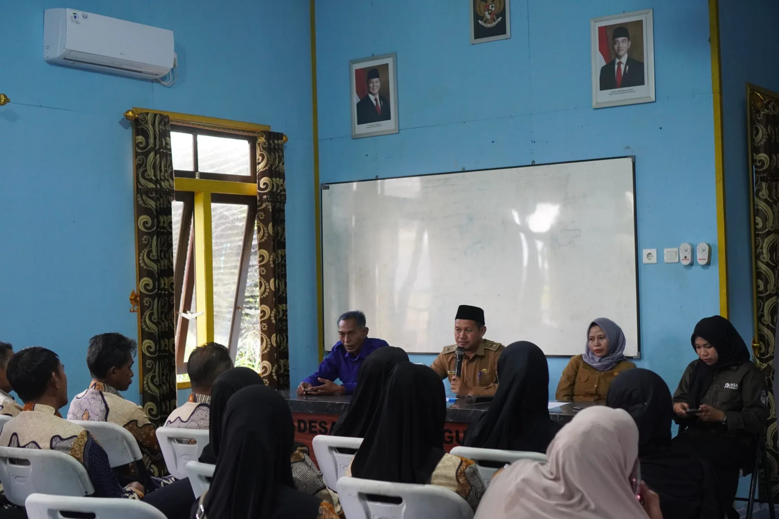 Rapat Koordinasi program ketahanan pangan Desa Kota Bangun Iir Tahun Anggaran 2025